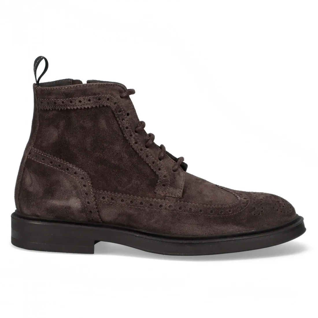Polacchino da uomo Antica Cuoieria grigio in suede