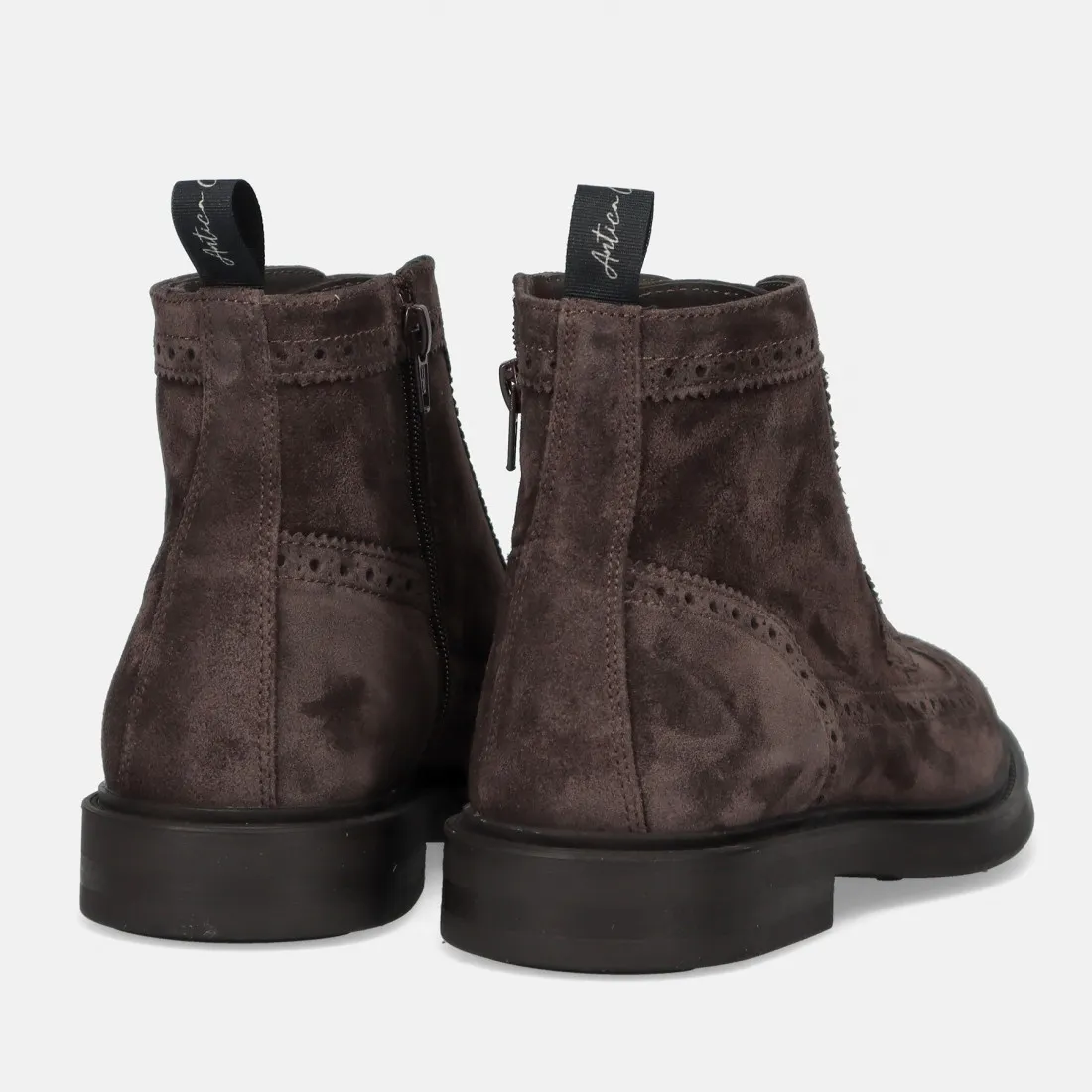 Polacchino da uomo Antica Cuoieria grigio in suede