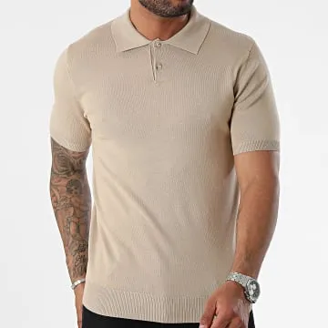 Polo a maniche corte Beige