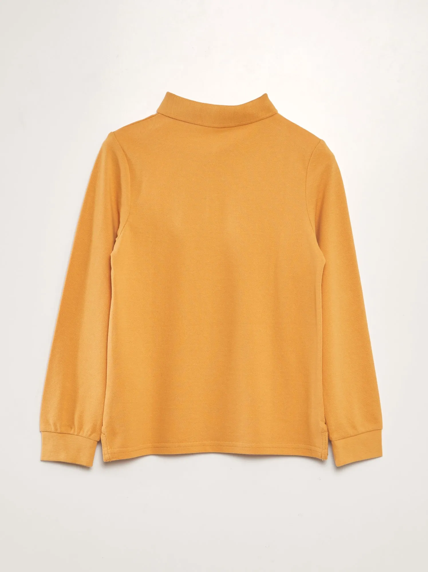 Polo a maniche lunghe - GIALLO