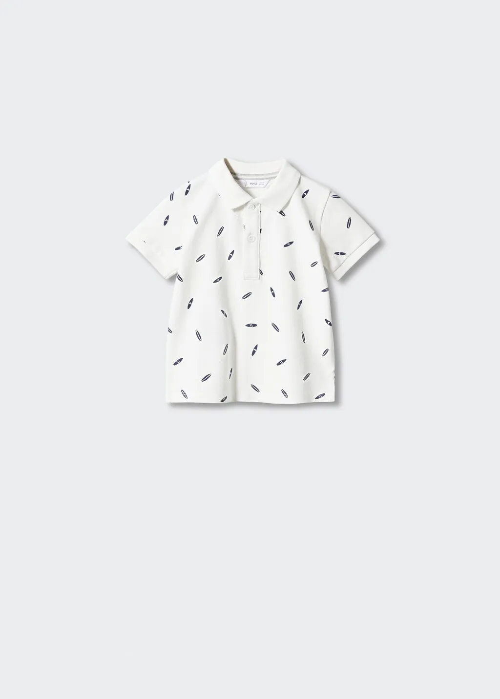 Polo cotone stampata