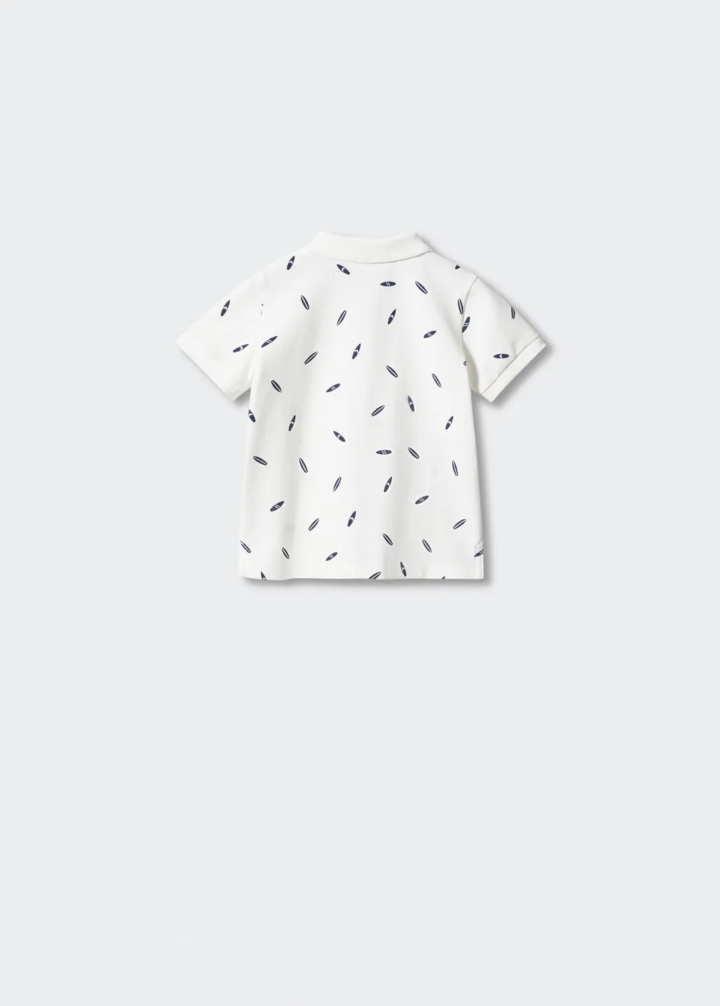 Polo cotone stampata