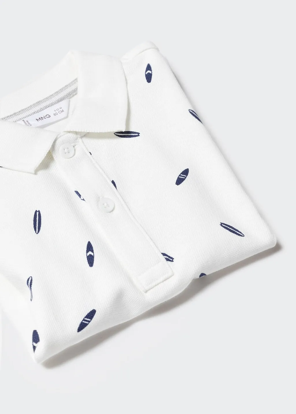 Polo cotone stampata