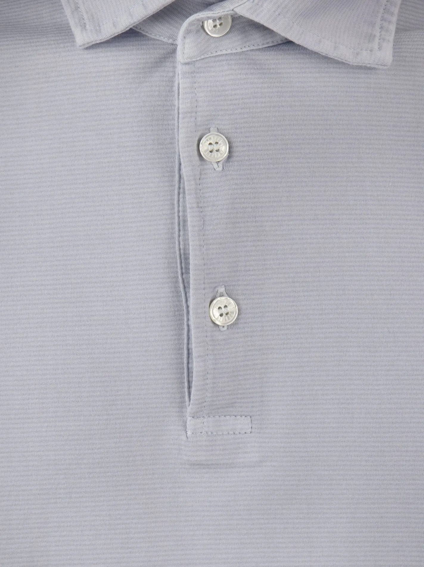 Polo in cotone a manica lunga