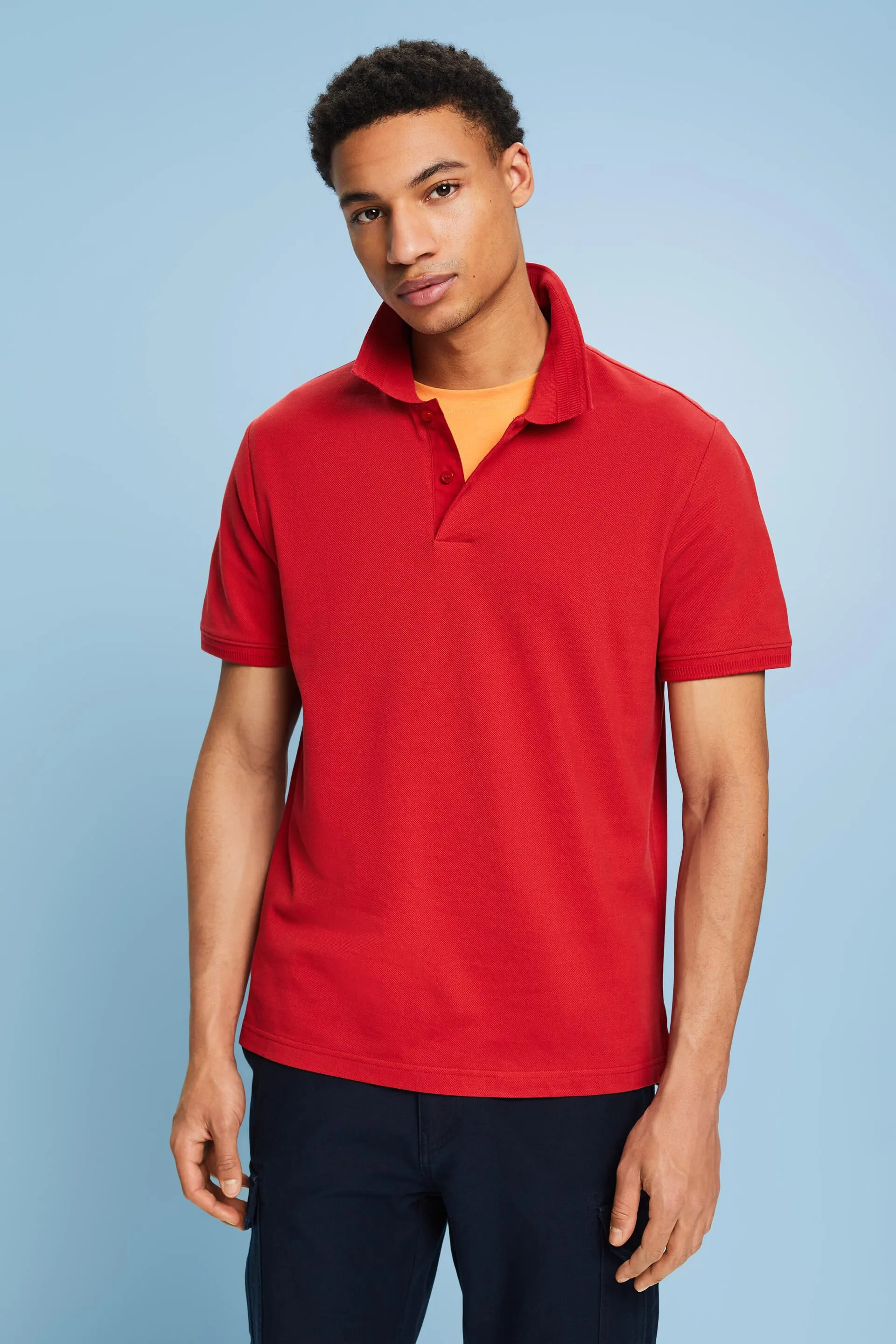 Polo in cotone piqué
