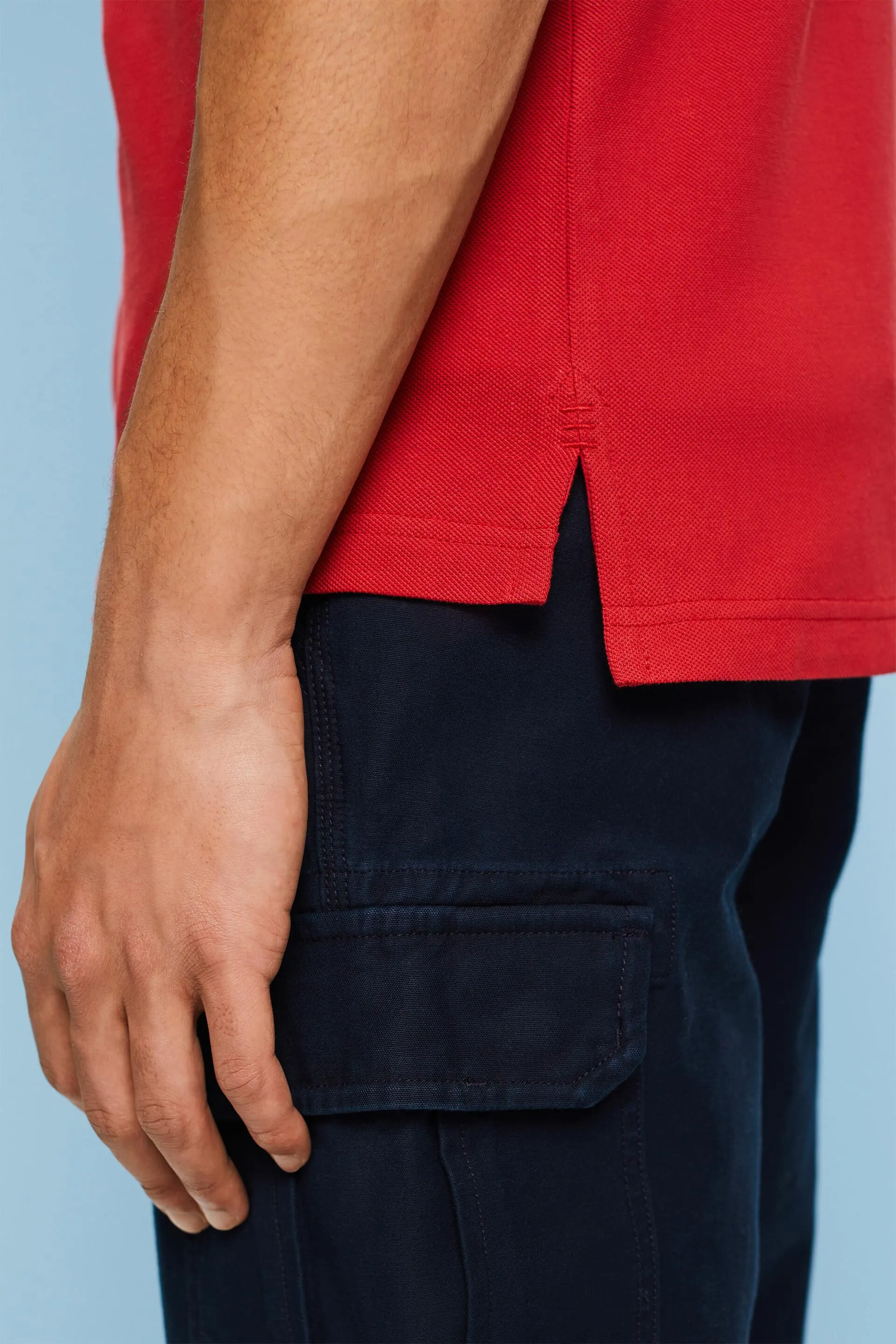 Polo in cotone piqué