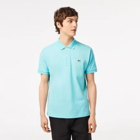 Polo Manica Corta Lacoste L1212 BVG Turquoise
