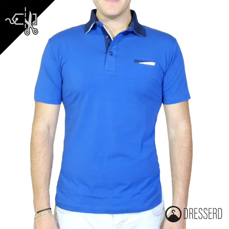 Polo uomo in cotone