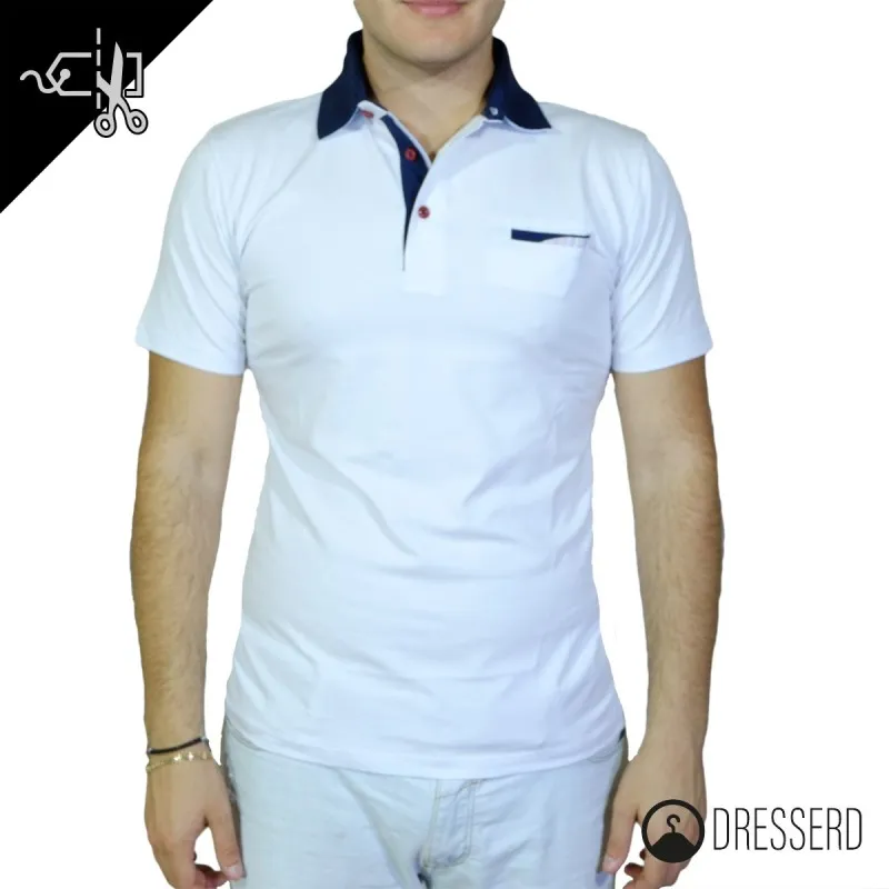 Polo uomo in cotone