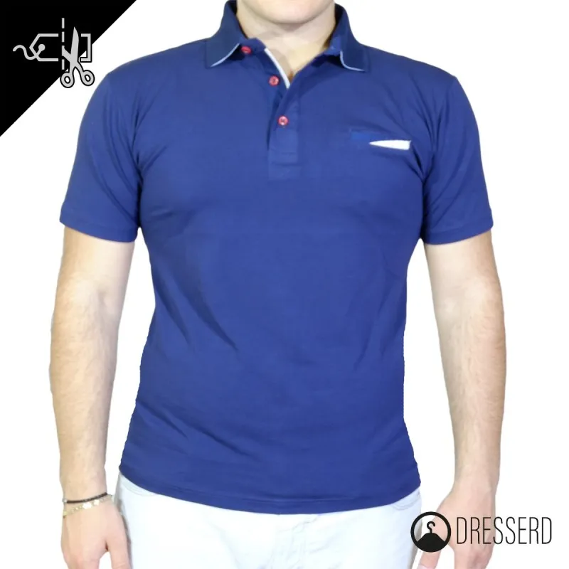 Polo uomo in cotone
