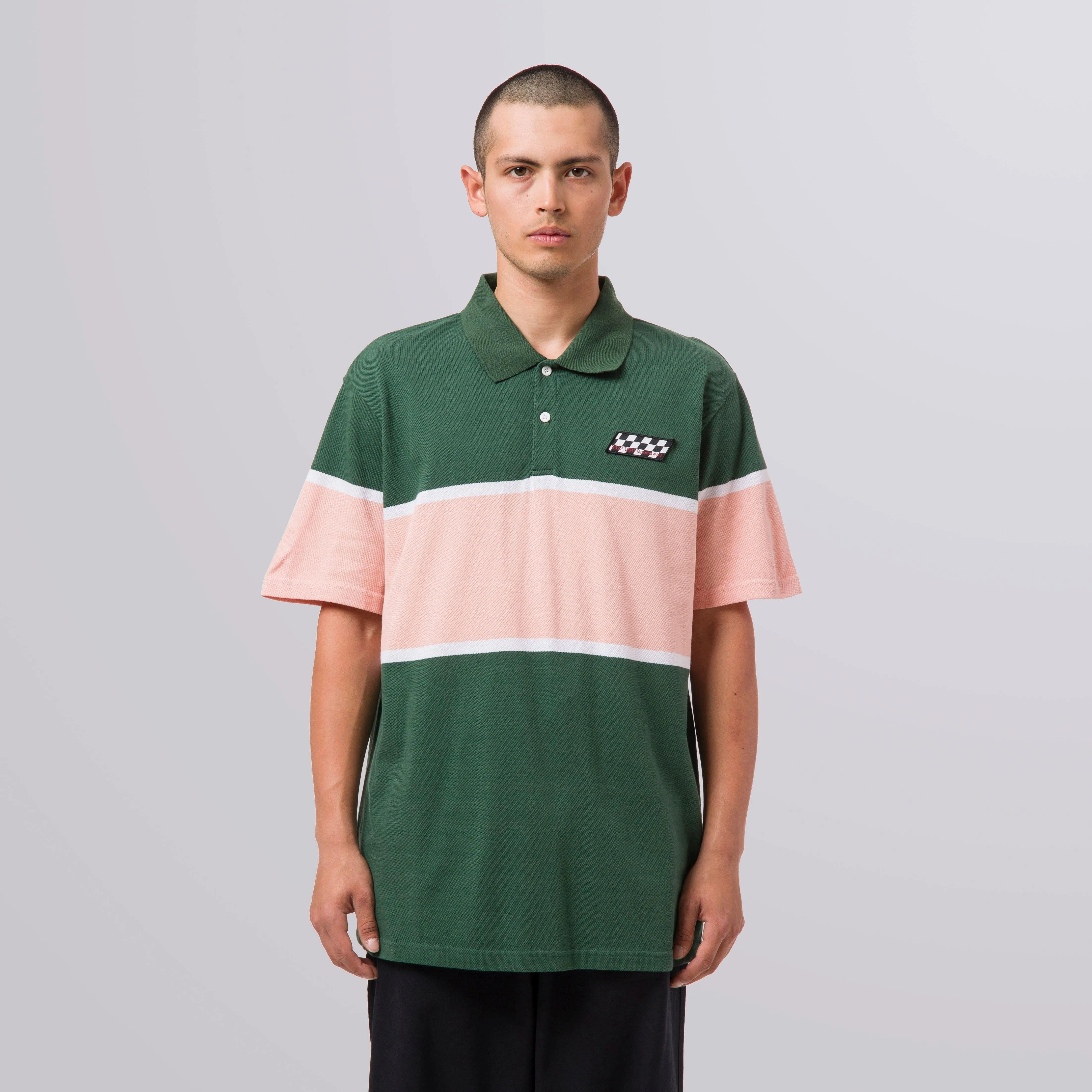 POWER UNIT S/S POLO SHIRT - GREEN