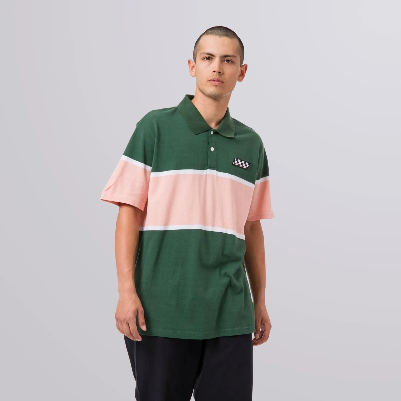 POWER UNIT S/S POLO SHIRT - GREEN
