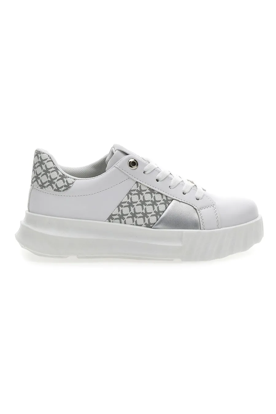   PRIMA RIGA Sneakers Flatform Bianca Prima Riga 509161