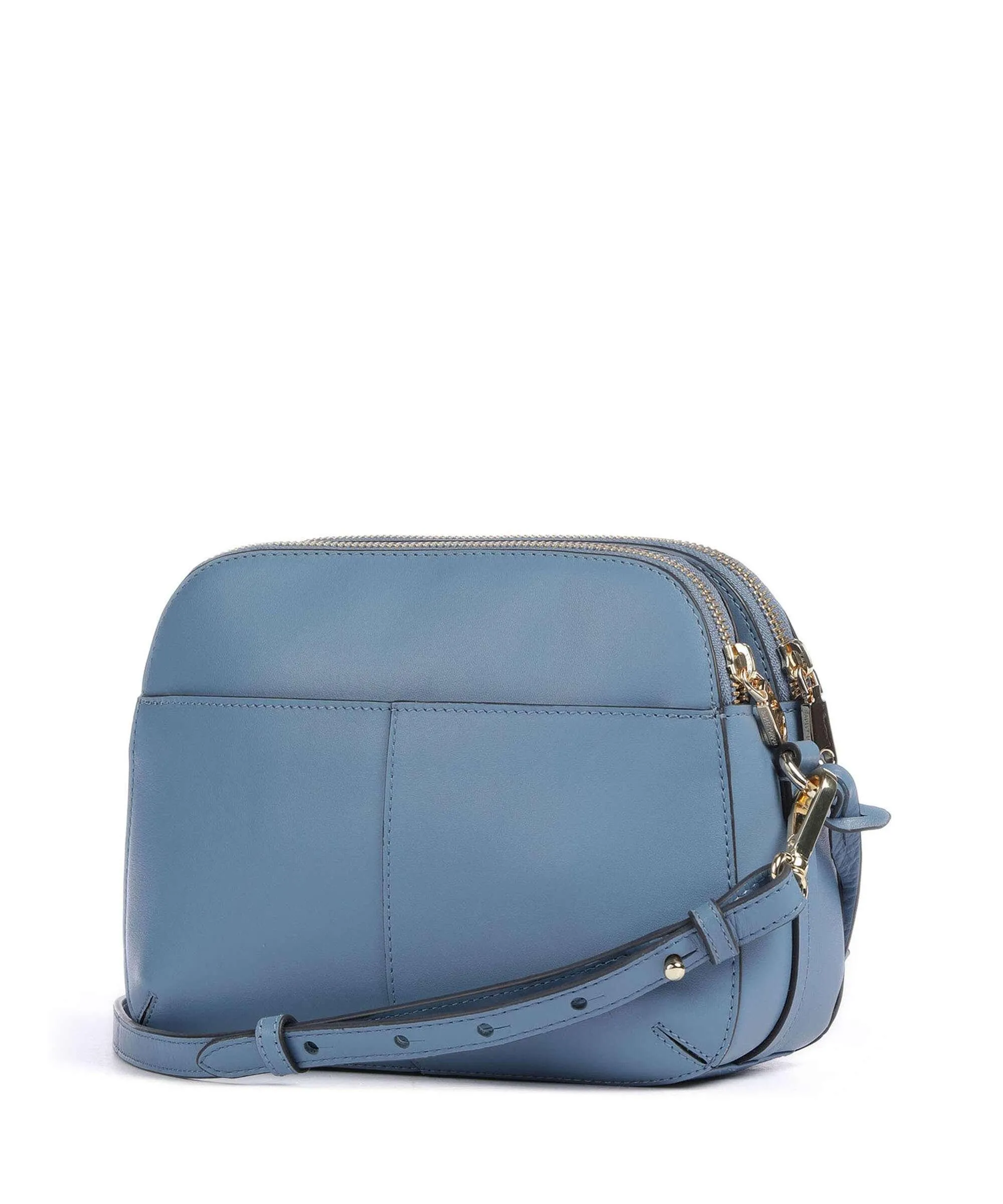  Radley London Dukes Place Borsa a tracolla pelle a grana fine blu-grigio  