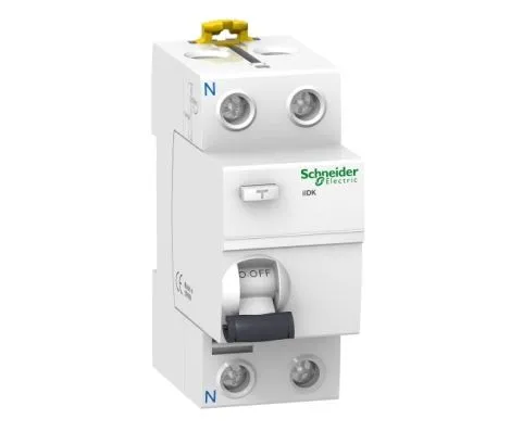 RCCB Schneider Electric Acti9 iIDK, 2P, 40A, sensibilità 300mA, Tipo AC