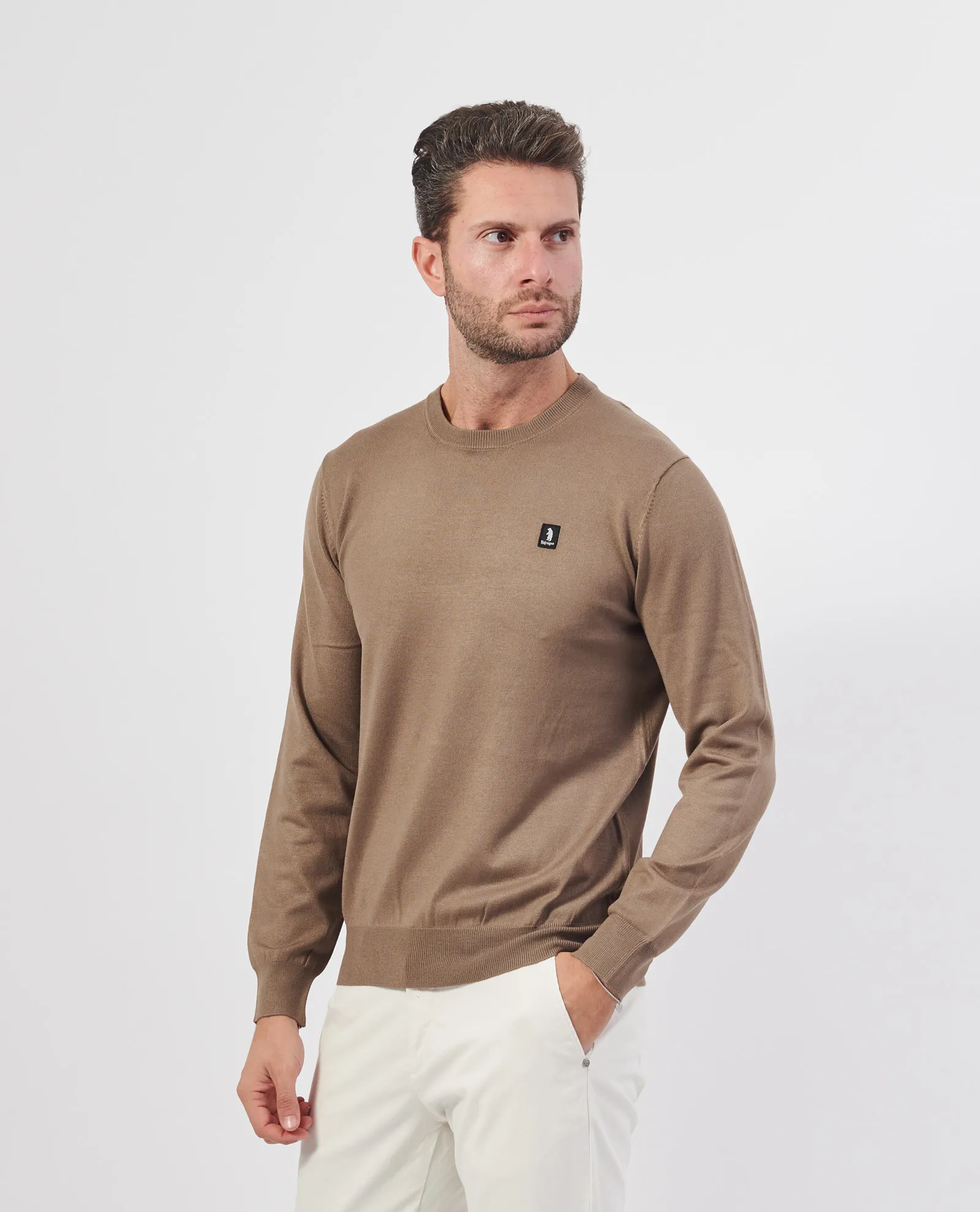REFRIGUE      Maglione uomo Refrigue basic girocollo