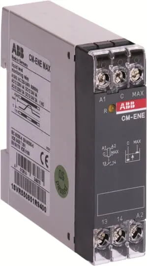 Relè di monitoraggio ABB 1SVR550855R9400 CM-ENE MAX serie CM, SPST