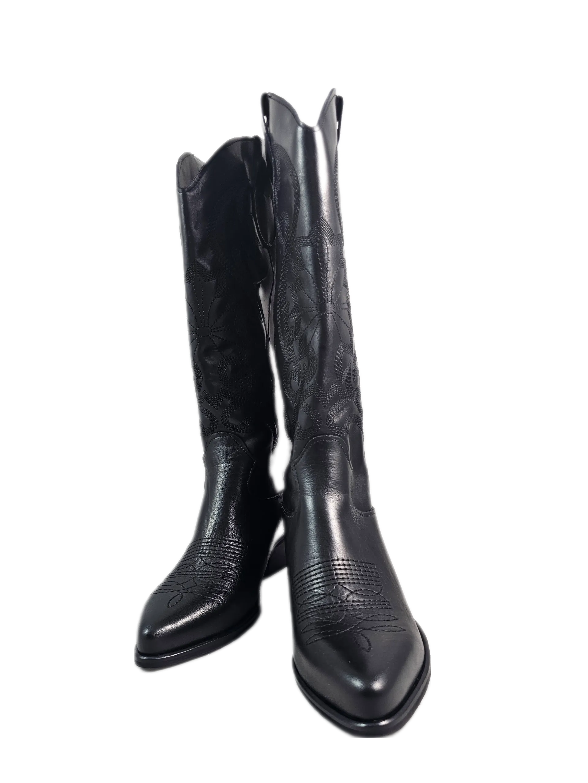 REP-KO TEXANO VITELLO NERO