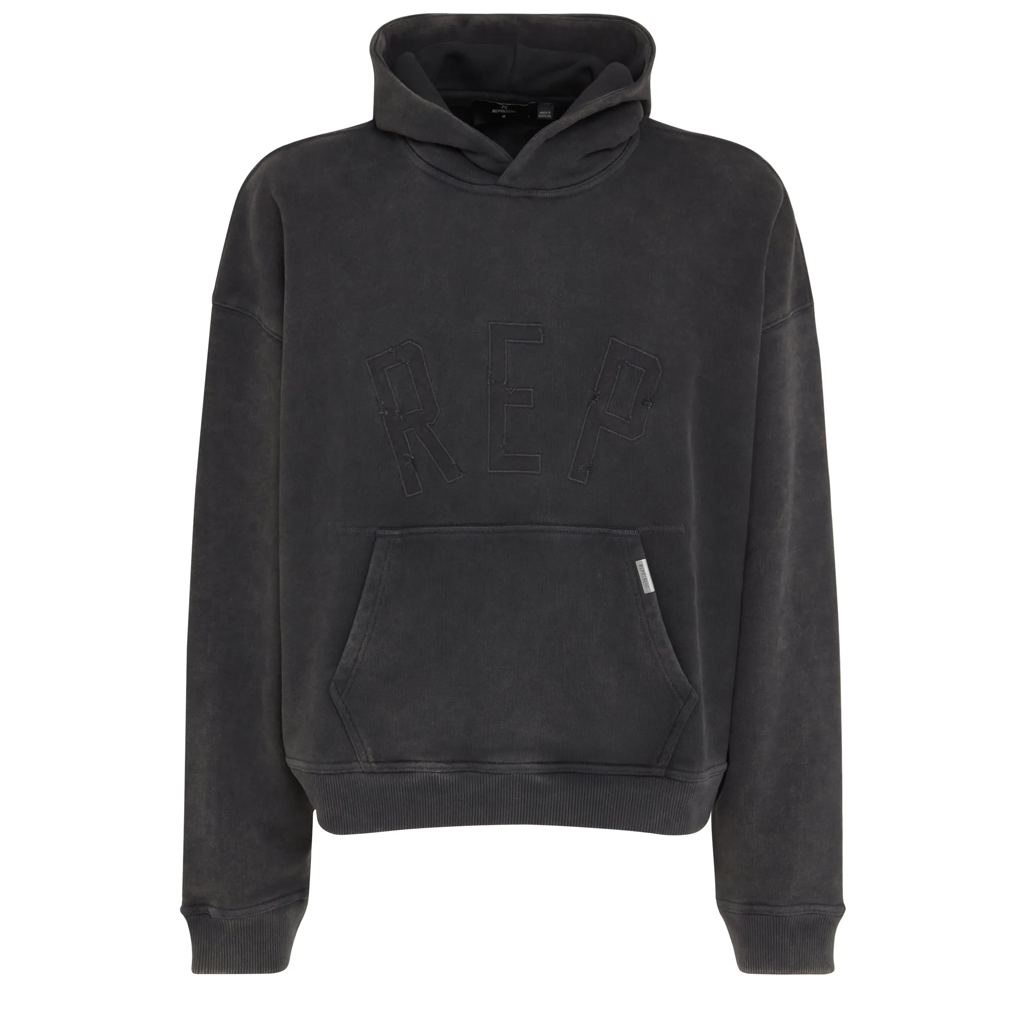 REPRESENT  Felpa in cotone nera