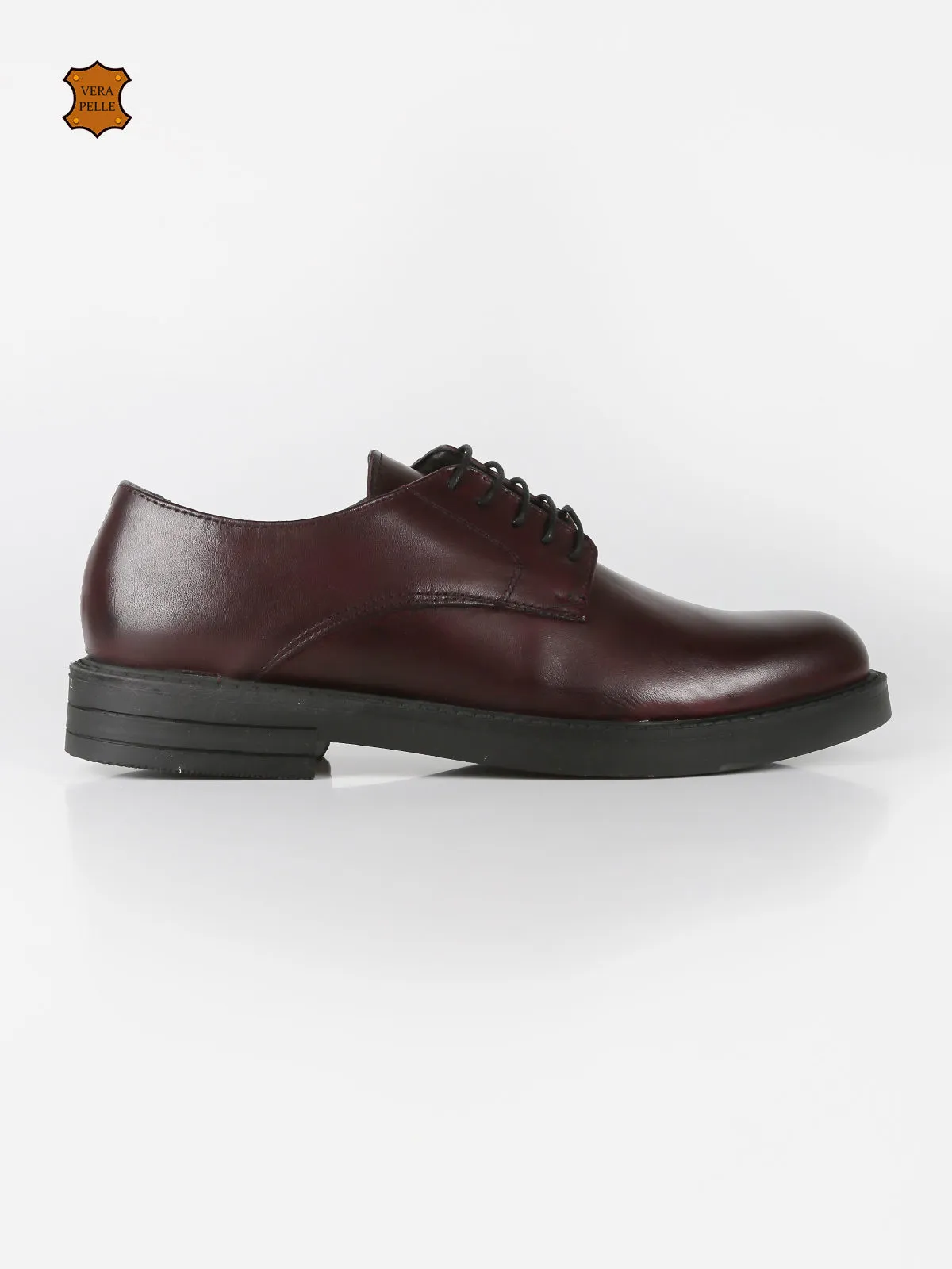 Revolution Chaussures oxford pour hommes en cuir