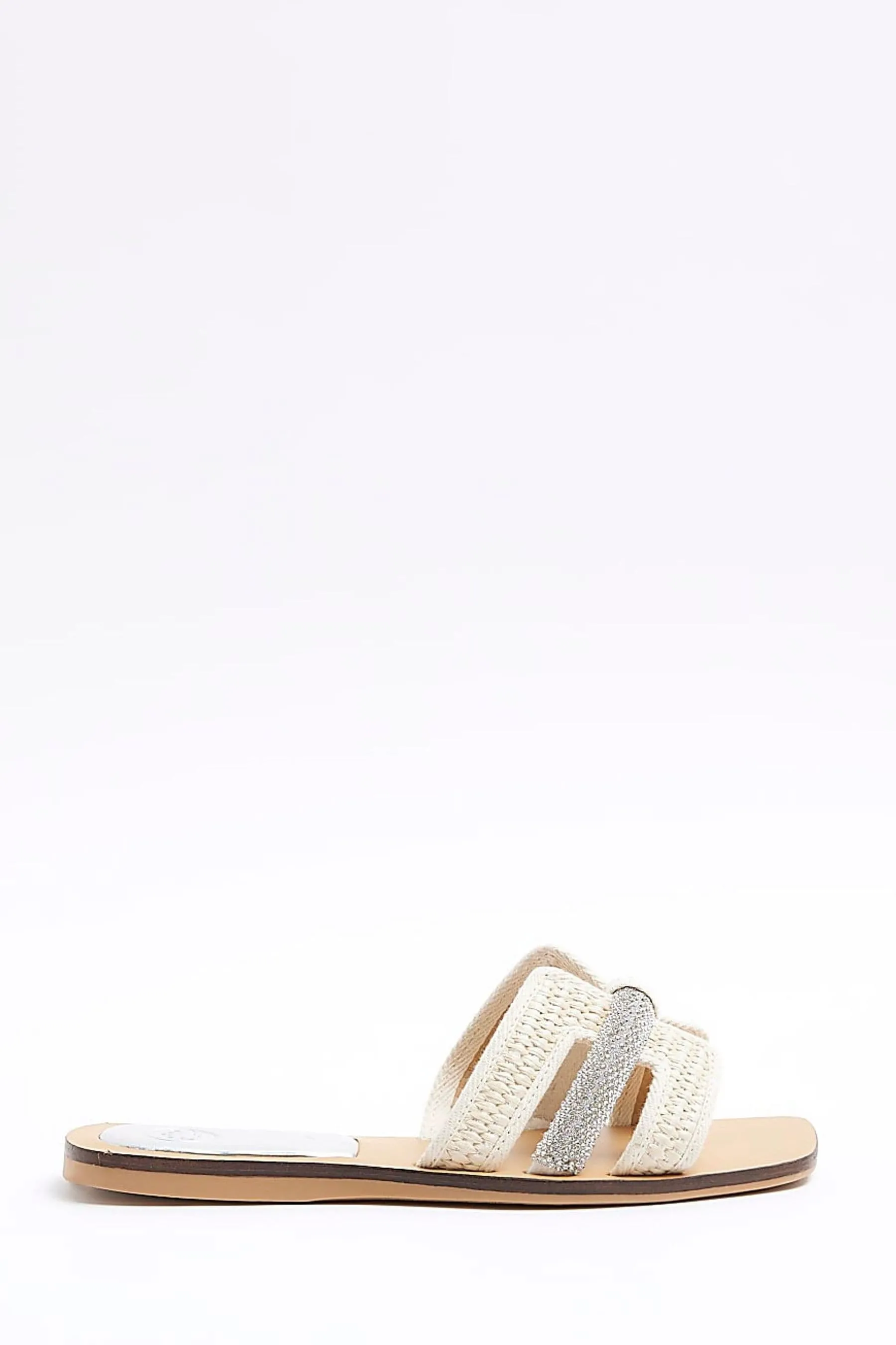 River Island in pelle con cinturino Sandali