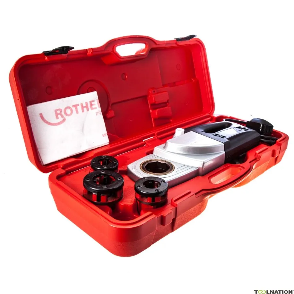 Rothenberger 71450 Supertronic 1250 Set Tagliafili BSPT R, 1/2"-1.1/4"