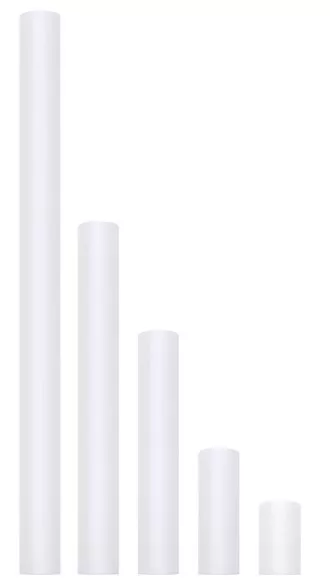 Runner tavolo in tulle bianco 9m x 30 cm