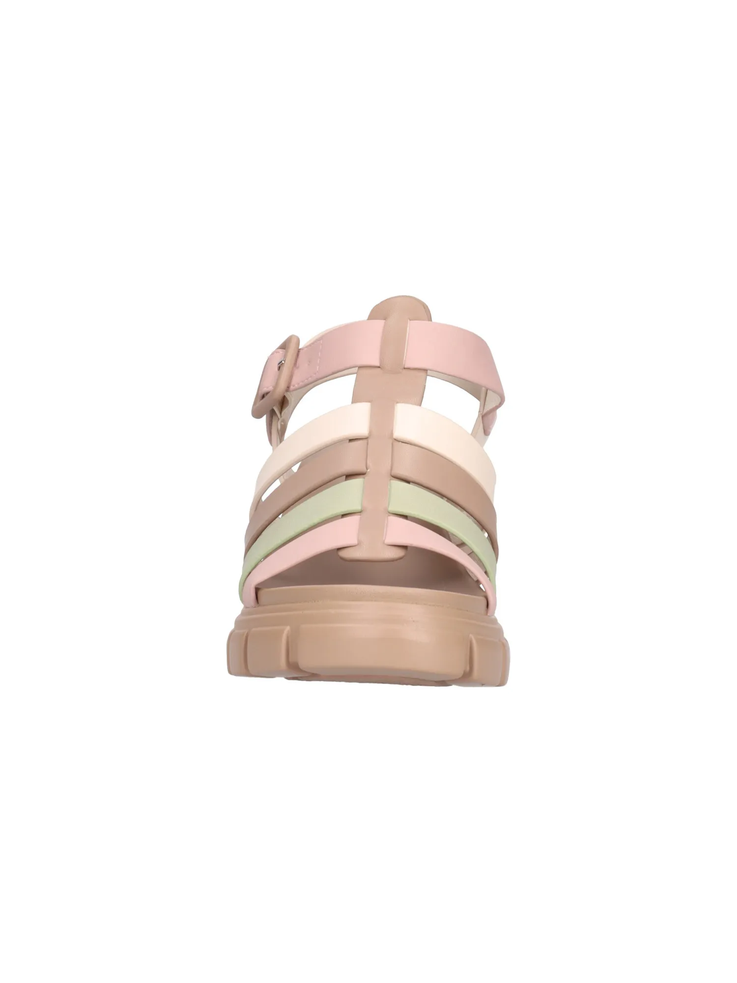 Sandalo con tacco largo Refresh Vegan da donna taupe