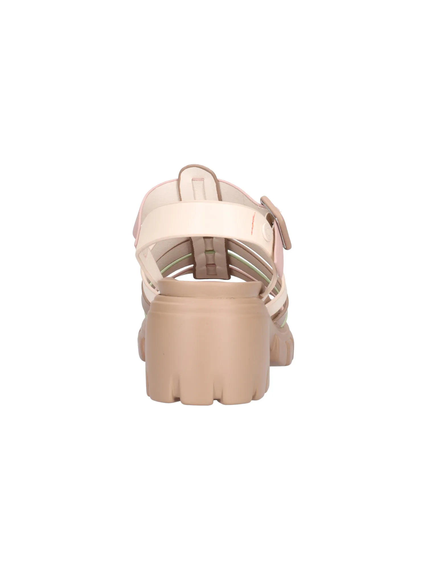 Sandalo con tacco largo Refresh Vegan da donna taupe