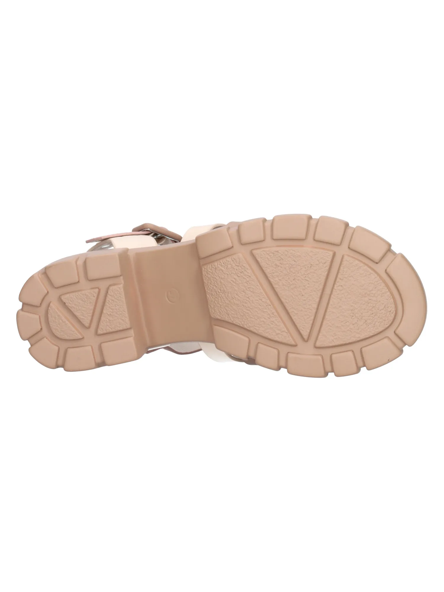 Sandalo con tacco largo Refresh Vegan da donna taupe