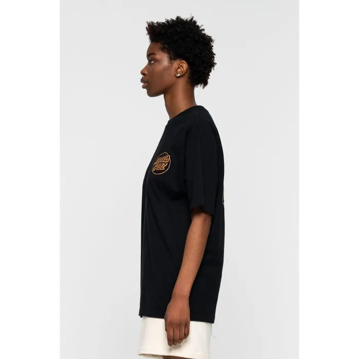 Santa Cruz black Tiki men's short sleeve t-shirt