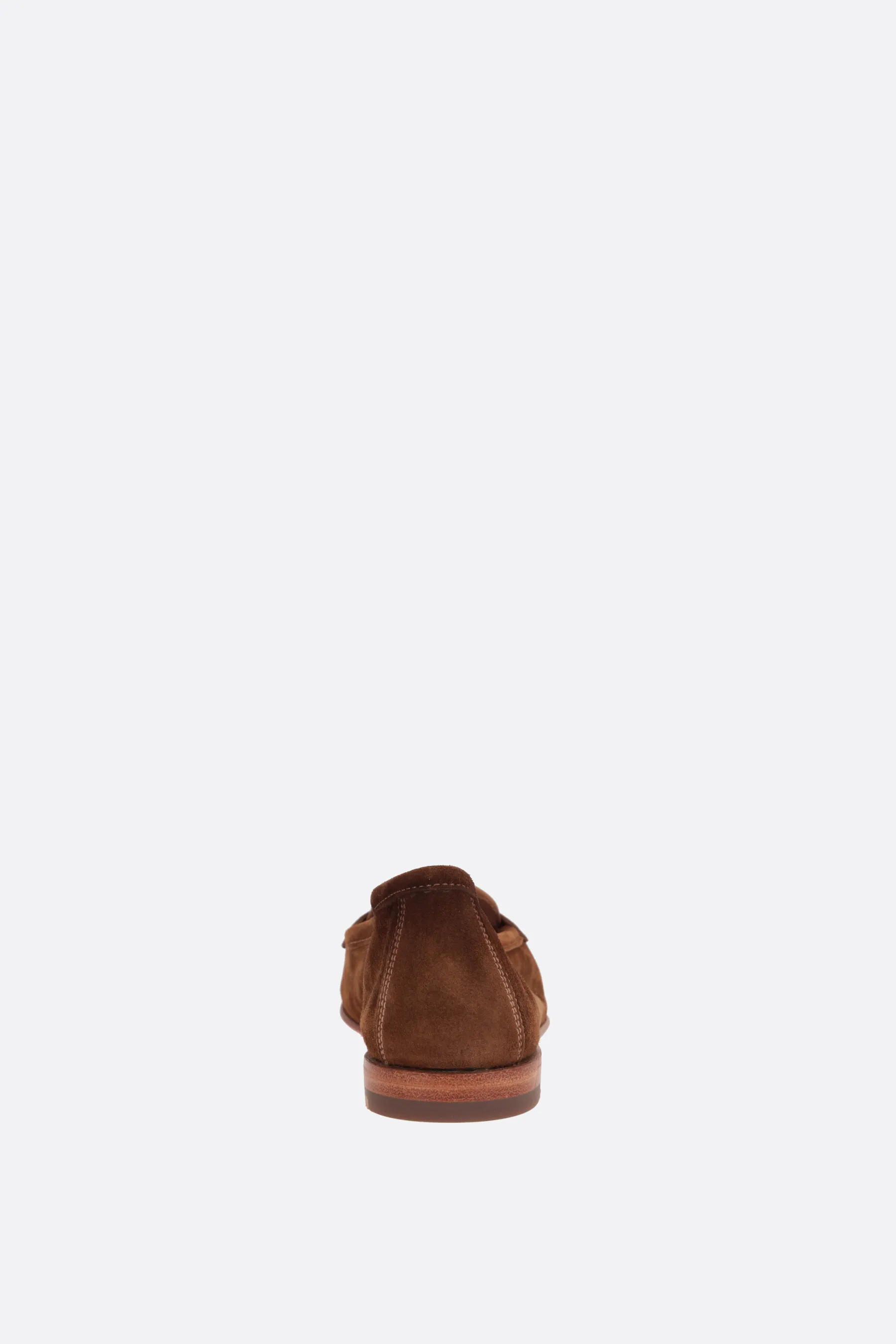 SANTONI mocassino penny Carla in suede