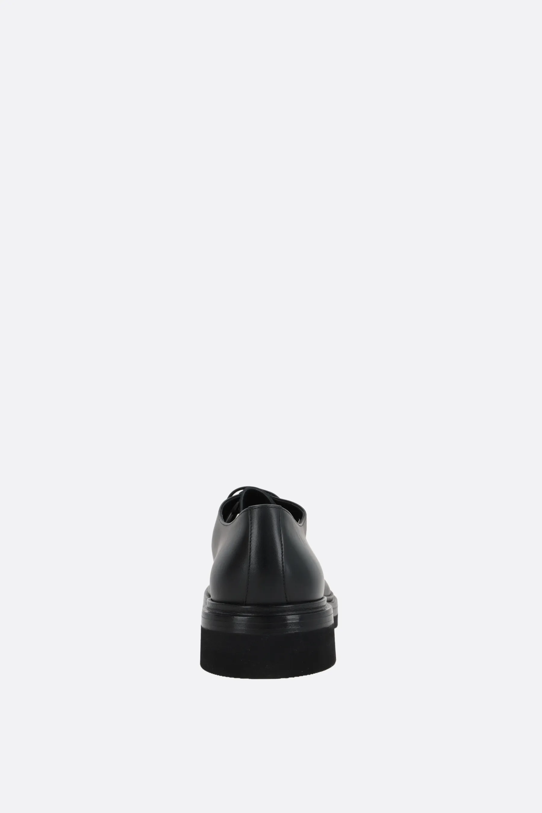 SANTONI scarpa derby in pelle liscia
