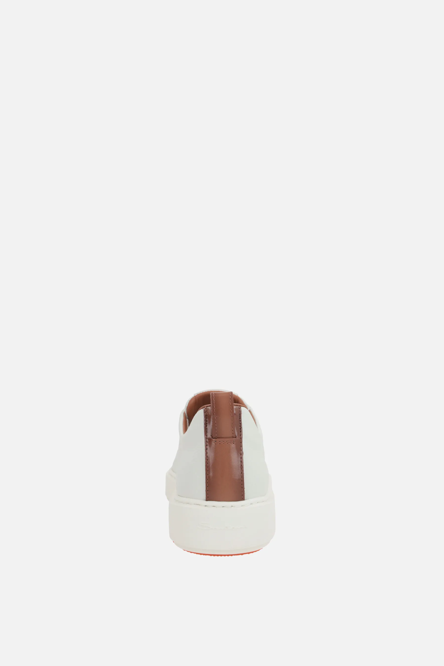 SANTONI sneaker slip-on in pelle martellata
