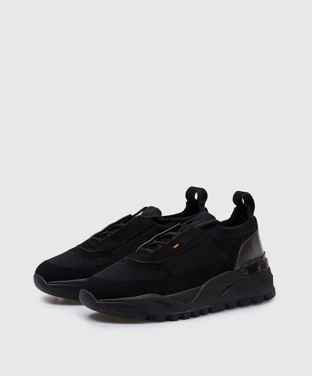 Santoni Sneakers combinate nere LADY WBIH61294NERRSVZ