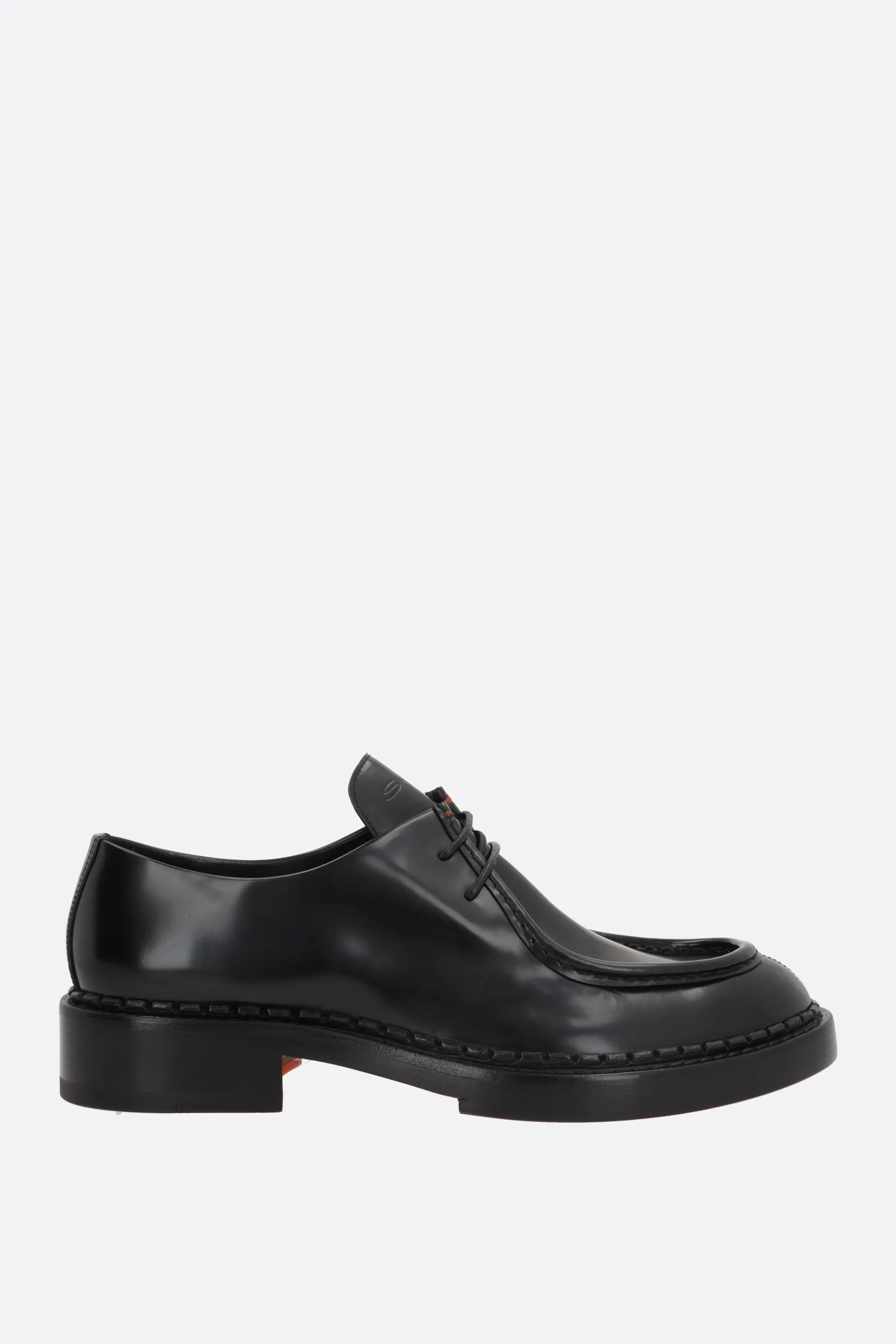  SANTONI X 10 CORSO COMO scapra stringata in pelle spazzolata 