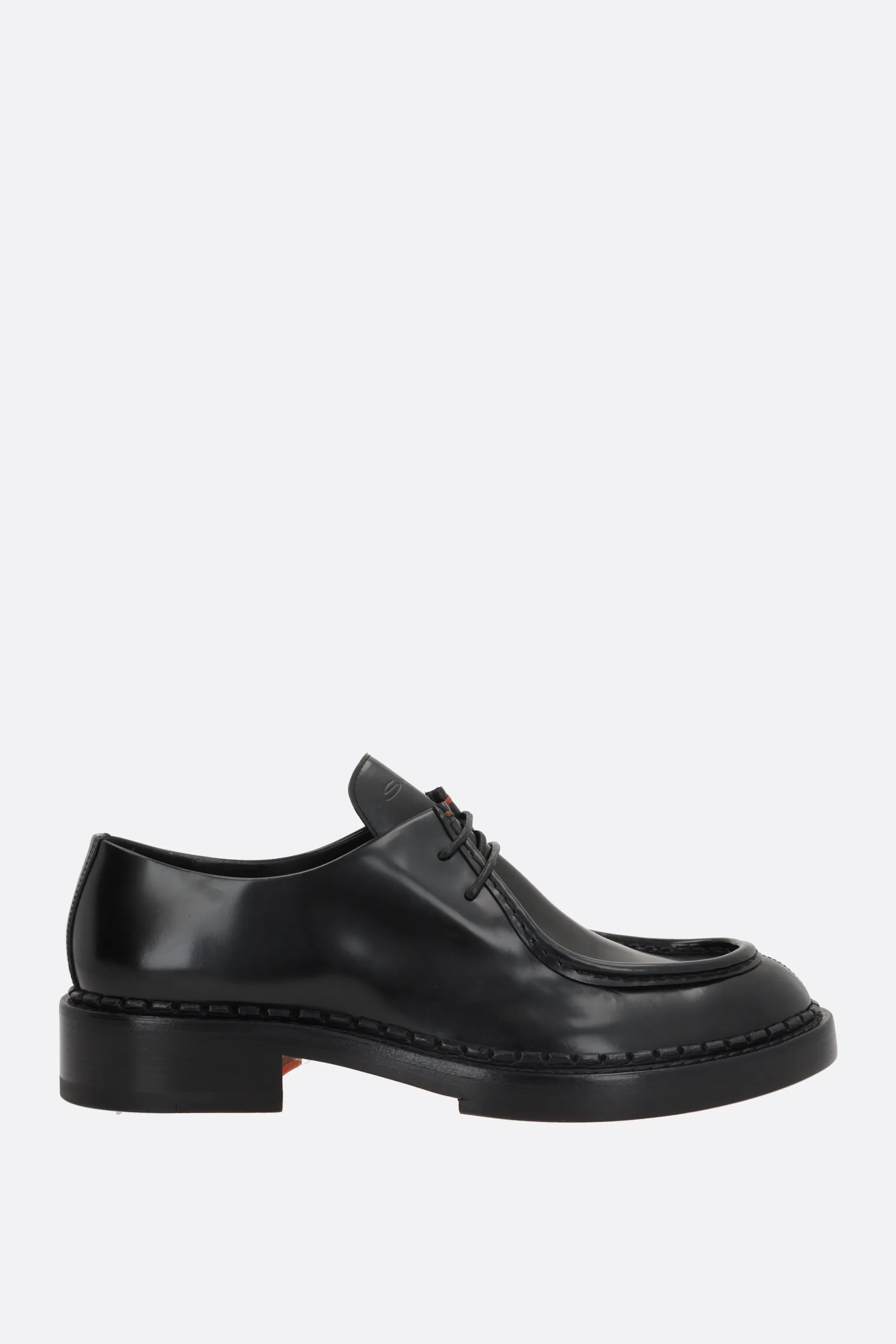  SANTONI X 10 CORSO COMO scapra stringata in pelle spazzolata 