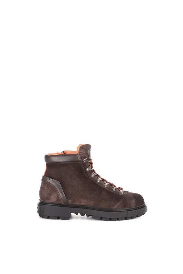Santoni  ---------    ------------ scarpe anfibi anfibi marrone