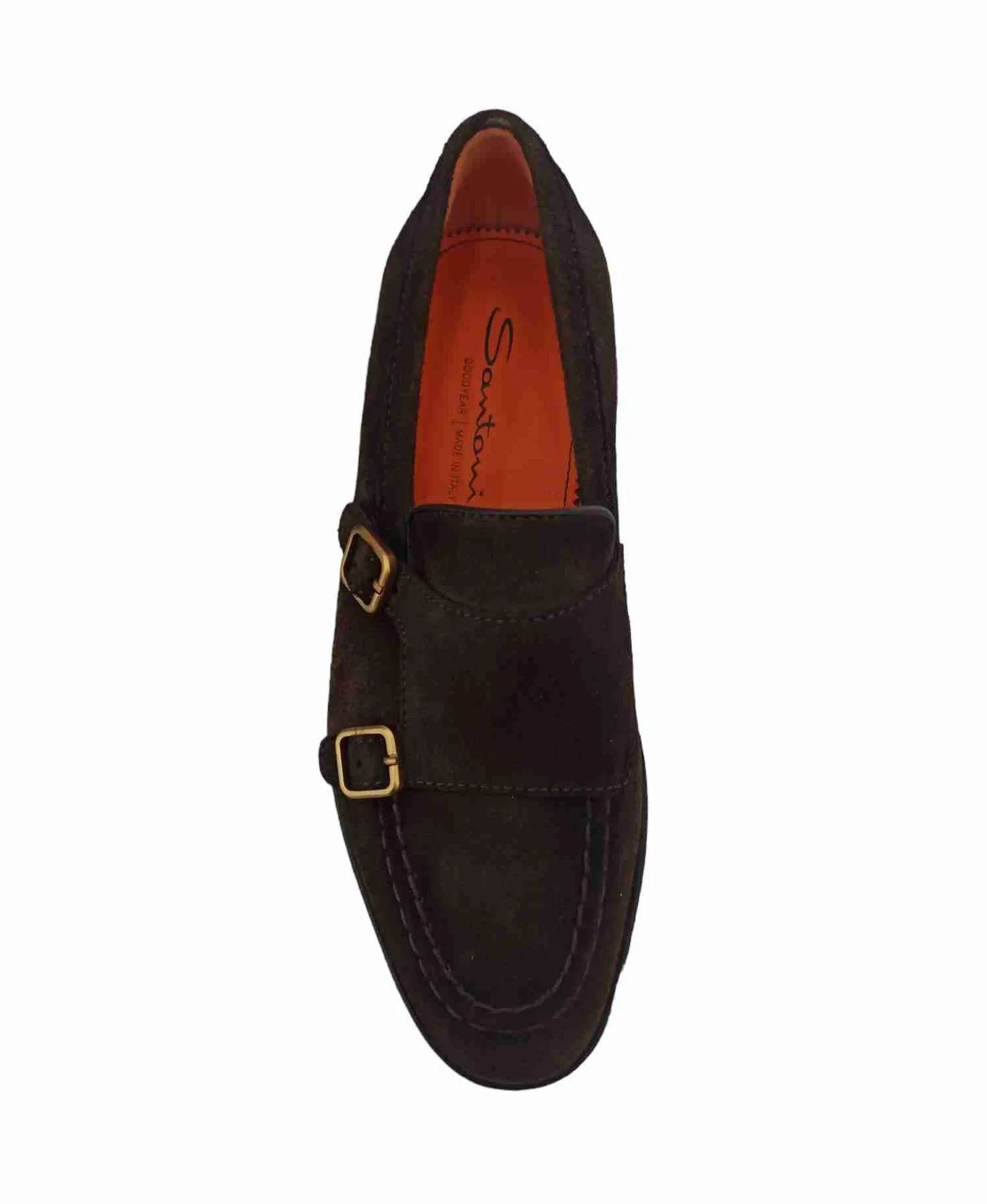 Santoni  ---------    ------------ scarpe mocassino mocassino marrone