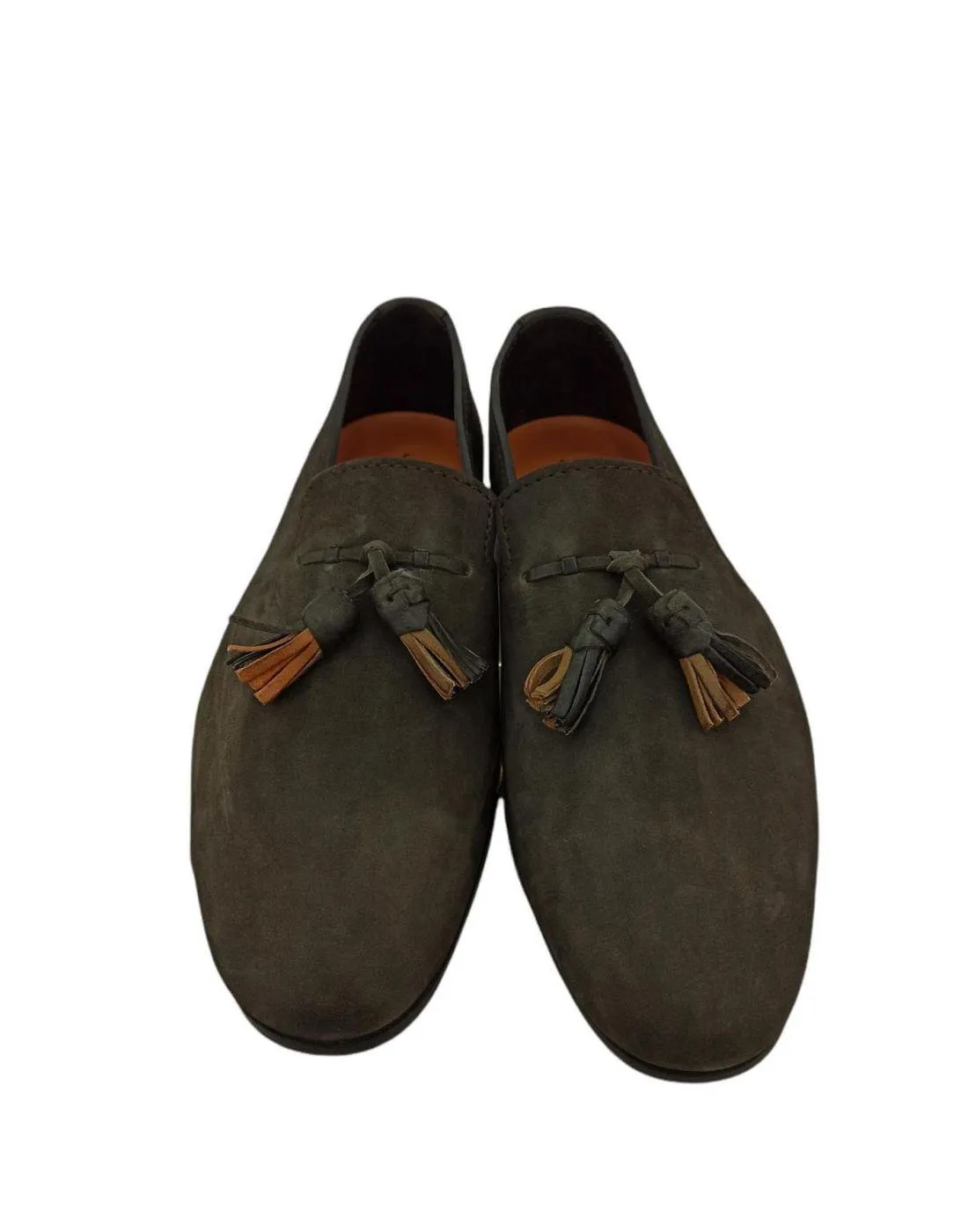 Santoni  ---------    ------------ scarpe mocassino mocassino nabuck non definito