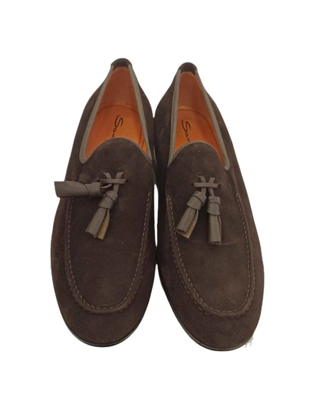 Santoni  ---------    ------------ scarpe mocassino mocassino nappe non definito