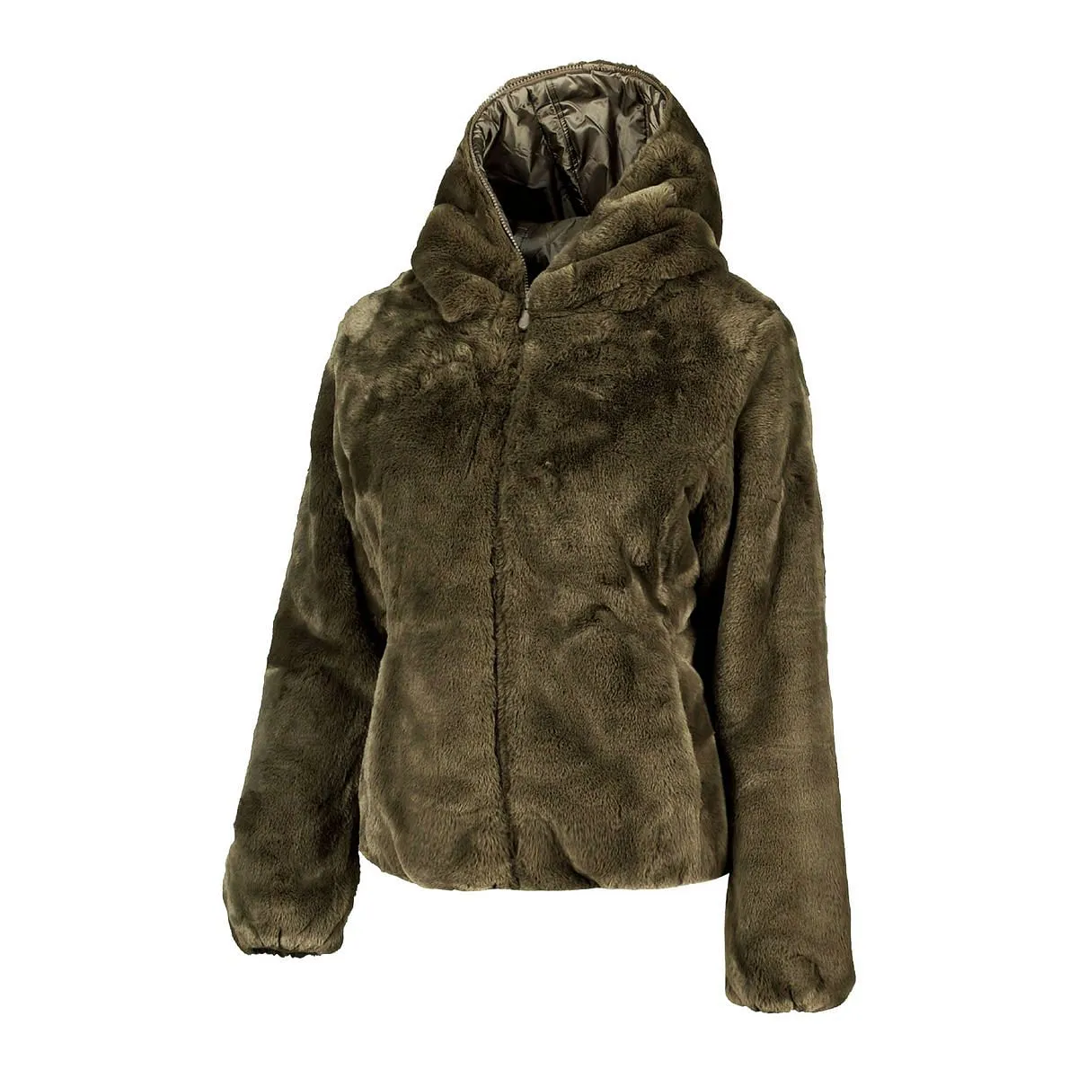      SAVE THE DUCK ECO PELLICCIA REVERSIBILE LAILA DONNA  