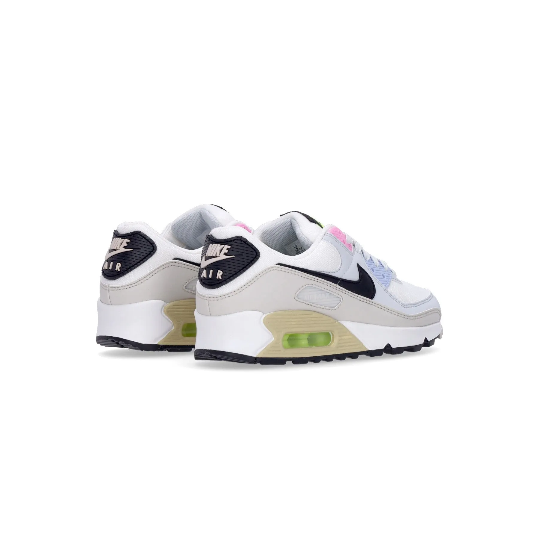Scarpa Bassa Donna W Air Max 90 Summit White/black/light Bone