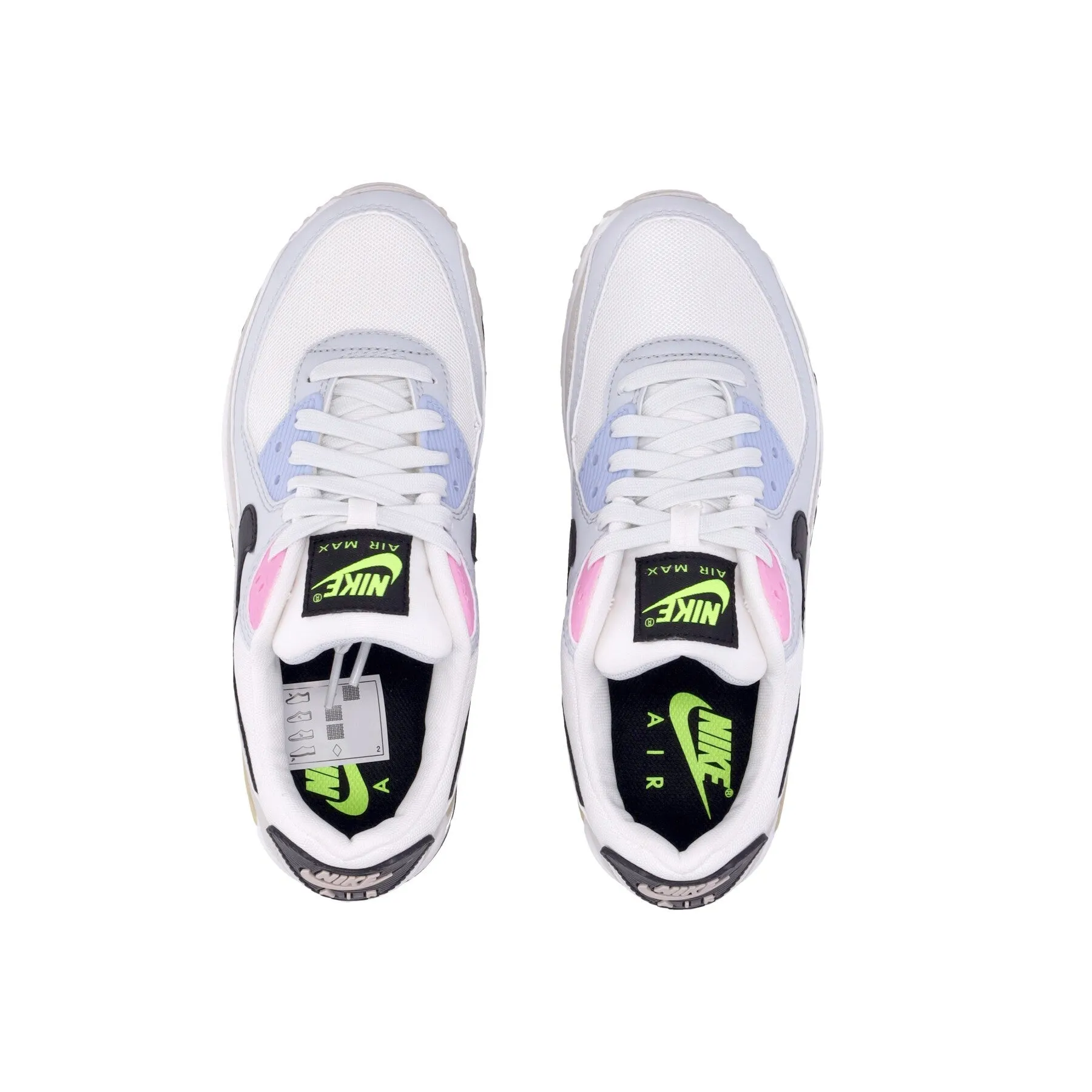 Scarpa Bassa Donna W Air Max 90 Summit White/black/light Bone
