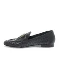 Scarpa bassa Poesie Veneziane STILE MOCASSINO in pelle nero