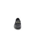 Scarpa bassa Poesie Veneziane STILE MOCASSINO in pelle nero