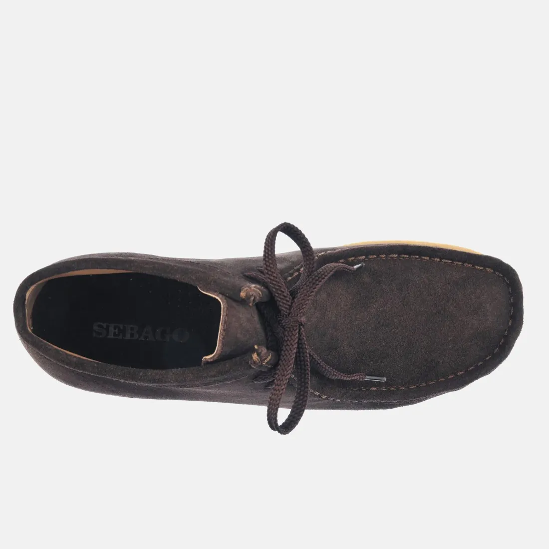 Scarpa da uomo Sebago Koala Mid marrone in camoscio