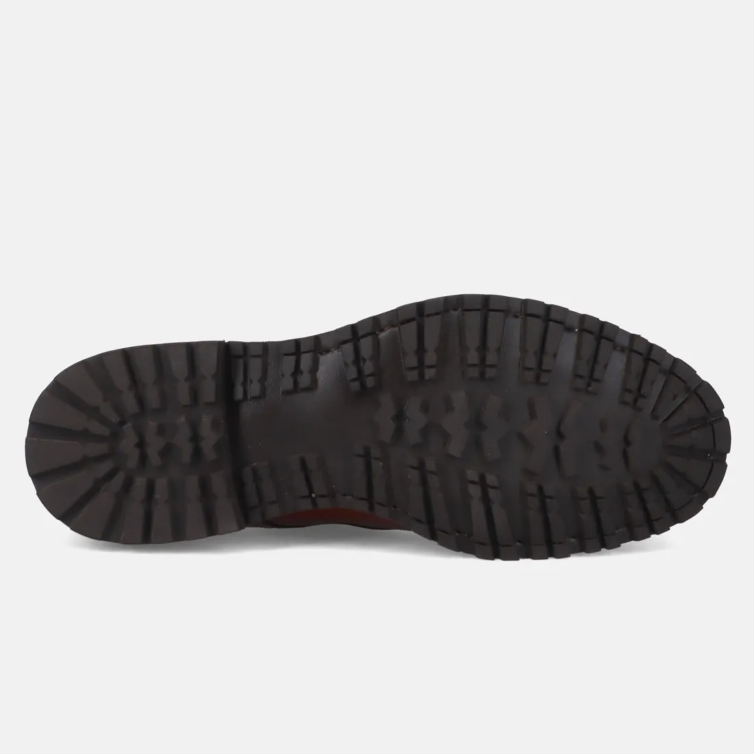 Scarpa derby da uomo Sturlini in pelle color cuoio