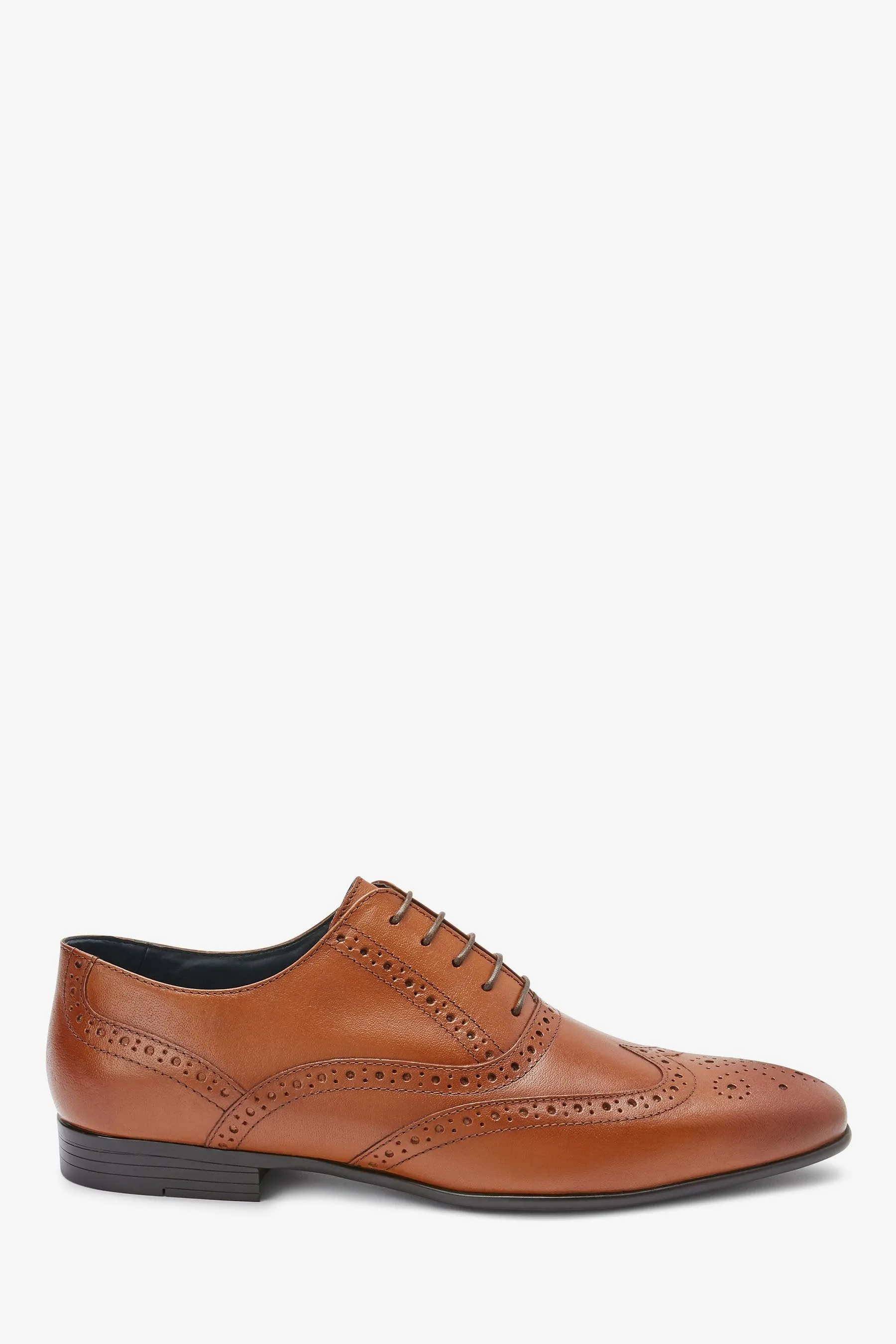 Scarpe brogue Oxford in pelle    