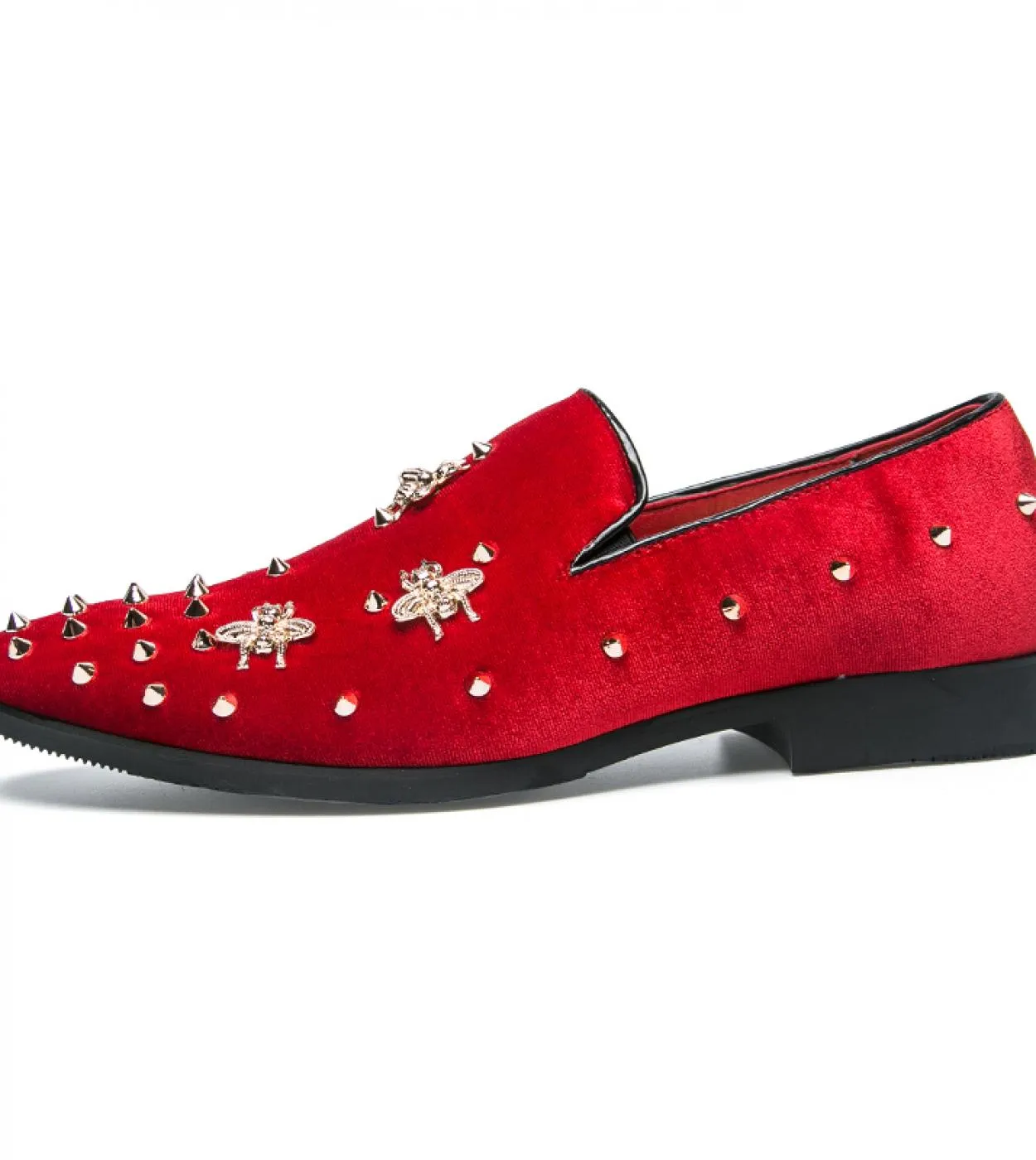 Scarpe casual da uomo fatte a mano in pelle nubuck personalizzate Slip On Scarpe da sposa Mocassini da uomo di moda di lusso Plu